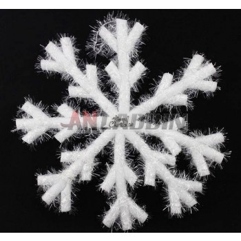 Thickened snowflake Christmas ornaments