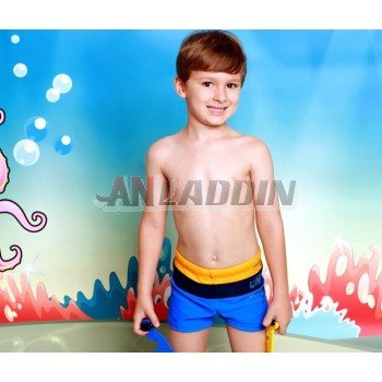 Three-color little boy swim trunks