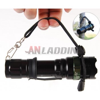 TL-Q7 Rechargeable bright flashlight with clip