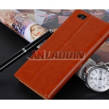 Ultra-thin leather protective cover for ZTE s2002