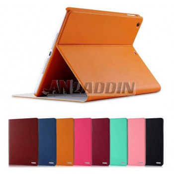 Ultrathin leather case with stand for ipad air / mini / ipad 2 3 4