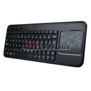 ultrathin Wireless Multimedia Keyboard with Touchpad