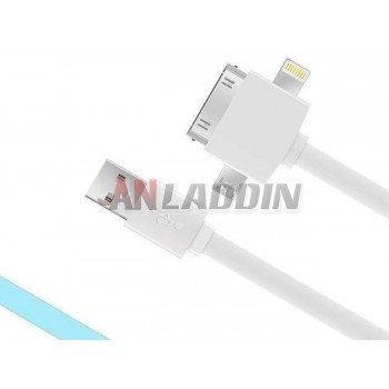 Universal Three in one data charging cable