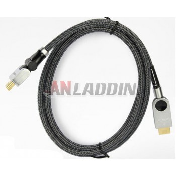 Version 1.4 HDMI cable / 180 degree elbow rotating