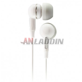 White 3.5mm In-Ear Earbud Earphone Headset