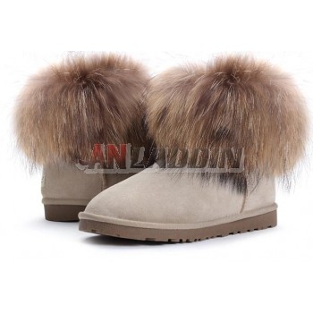 Winter plush Mini short boots