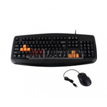 Wired gaming mouse and keyboard set