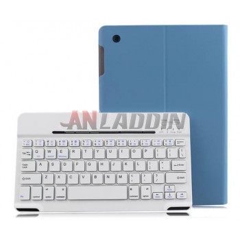 Wireless Bluetooth Keyboard + Leather Case for ipad air