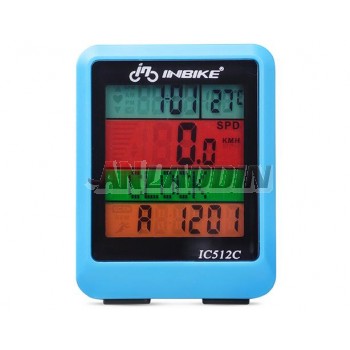 Wireless color screen bicycle computer
