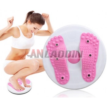 Woman's pink magnet Twister plate