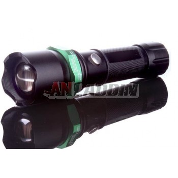 Zooming CREE Q5 Aluminum Tactical LED Flashlight