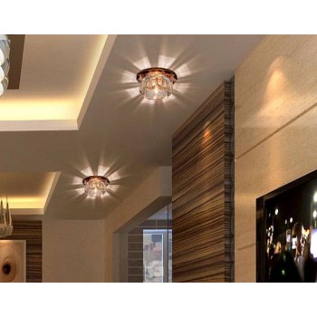 1-3W minimalist Mini Crystal LED ceiling lights
