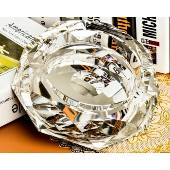 10 ~ 25cm round crystal ashtray