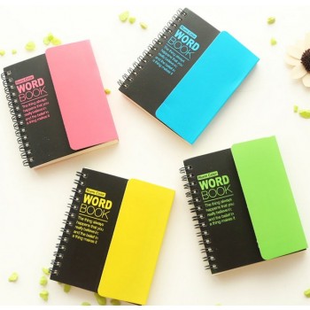 11.5 * 9.7cm English words notebook