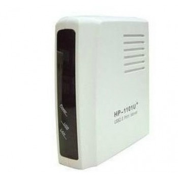 1101U + (USB2.0) 10/100Mbps Print Server