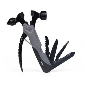 12 in 1 multi-function tactical rescue hammer