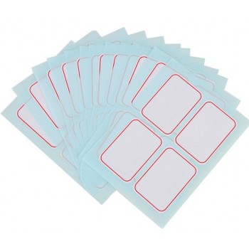 12pcs 3.5 * 5cm self-adhesive labels