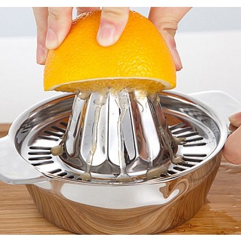 16.8cm stainless steel manual fruit juicer