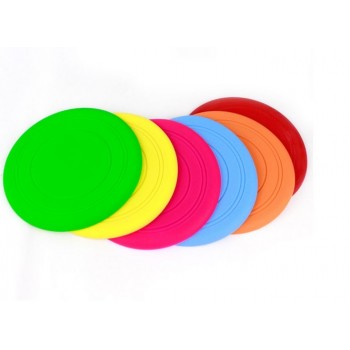17.5 ~ 19cm pets silicone toys frisbees