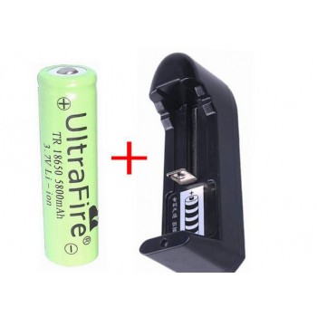 18650 3.7V5800 mAh rechargeable lithium battery