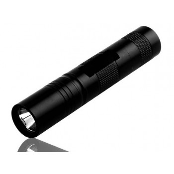 18650 Black Mini LED Flashlight