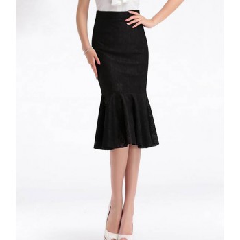 2014 summer new fishtail lace package hip skirt