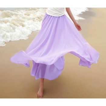 2014 summer new women's large swing long skirt