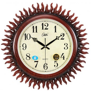 20 inches sun wall clock