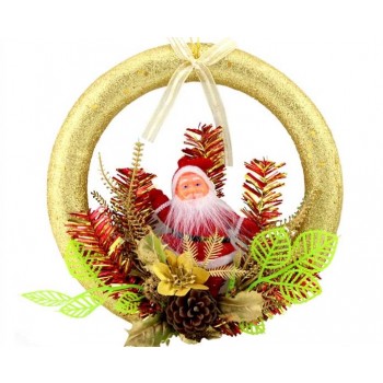 20cm Santa Claus Wreath