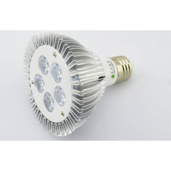 220V E27 / E14 / GU10 / GU5.3 3-15W silver LED spotlight bulbs