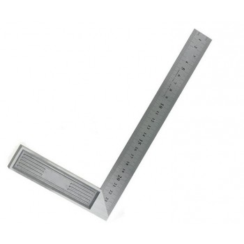 250-500mm stainless steel 90-degree angle square / aluminum base
