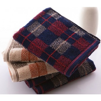 2pcs British style classic cotton towels