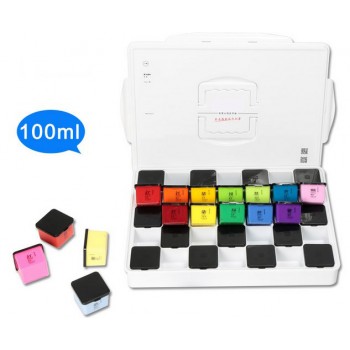 35 colors 100ml acrylic pigments