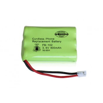 3.6V 800mAh NiMH rechargeable battery pack