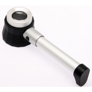 3leds 45X Handheld bilayer magnifier