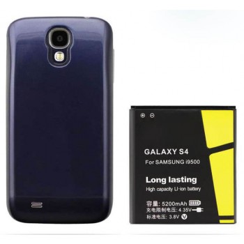 5200mAh thickening Lithium Battery + phone cover for Samsung Galaxy S4