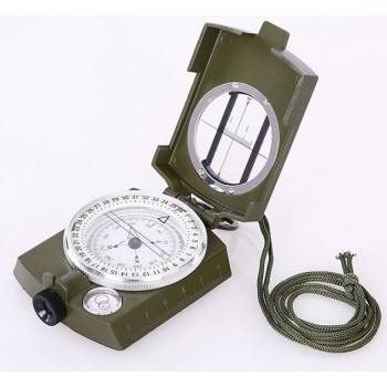 55mm waterproof multifunction metal compass