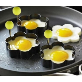 5pcs stainless steel omelette mold set