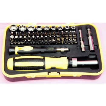 65-in-1 screwdriver / ratchet screwdriver set
