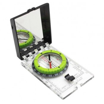 6.5cm versatile clamshell compass