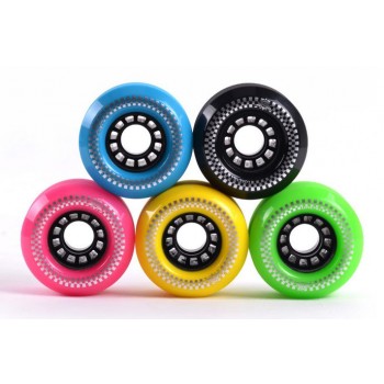 7.5cm fish shape skateboard wheels