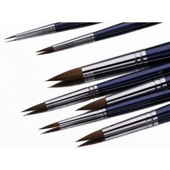 7pcs Multipurpose wolf hair paintbrush set