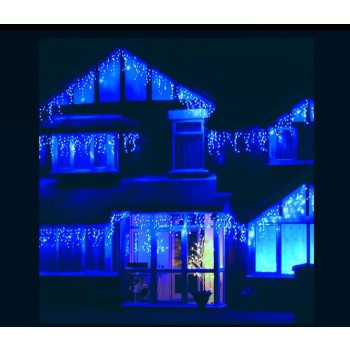 8 meters curtains 288 LED holiday lights