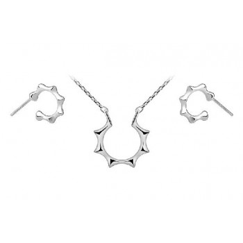 925 sterling silver charms jewelry set