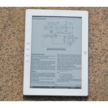 9.7-inch e-book reader