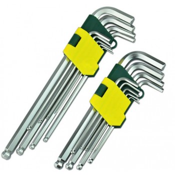 9 sets hex wrench