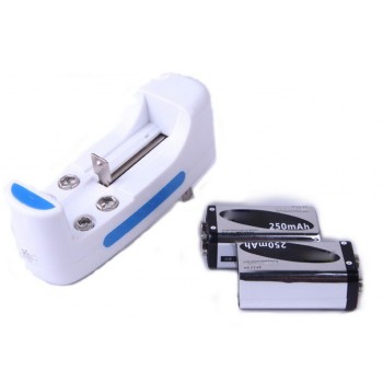 9V rechargeable battery Set / Universal Charger