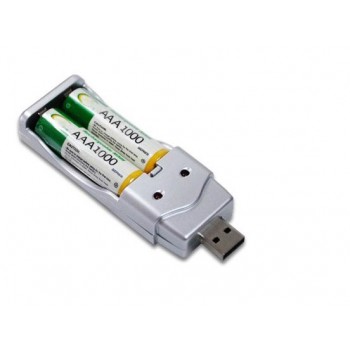AAA Rechargeable Battery Set / usb charger
