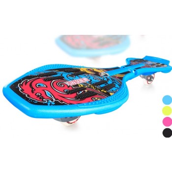 ABS + Aluminum torsion snake skateboard