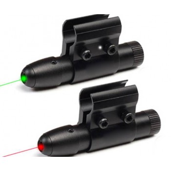Adjustable Gun Mount Green and Red Laser Sight